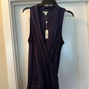 Max Studio Navy Jumpsuit